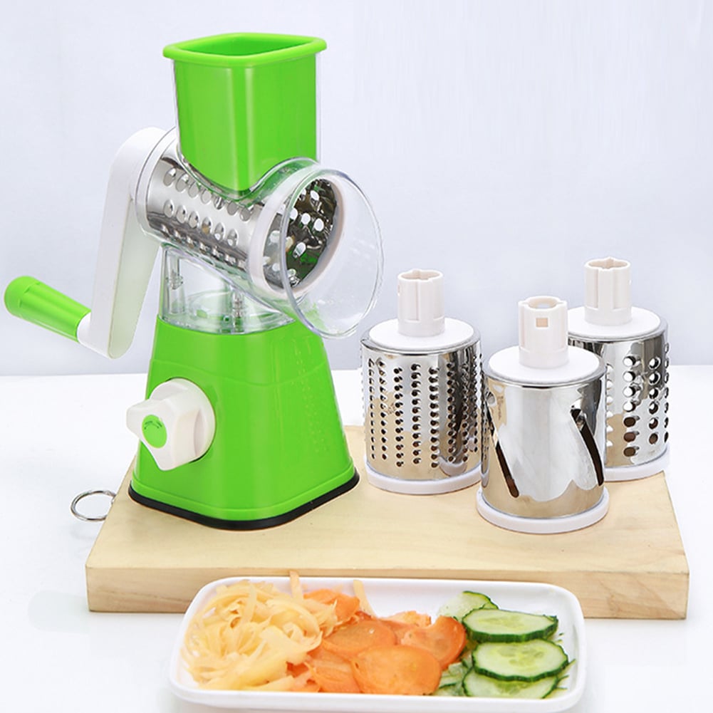 Speedy Chef Pro: Hand-Crank Veggie Cutter & Grater